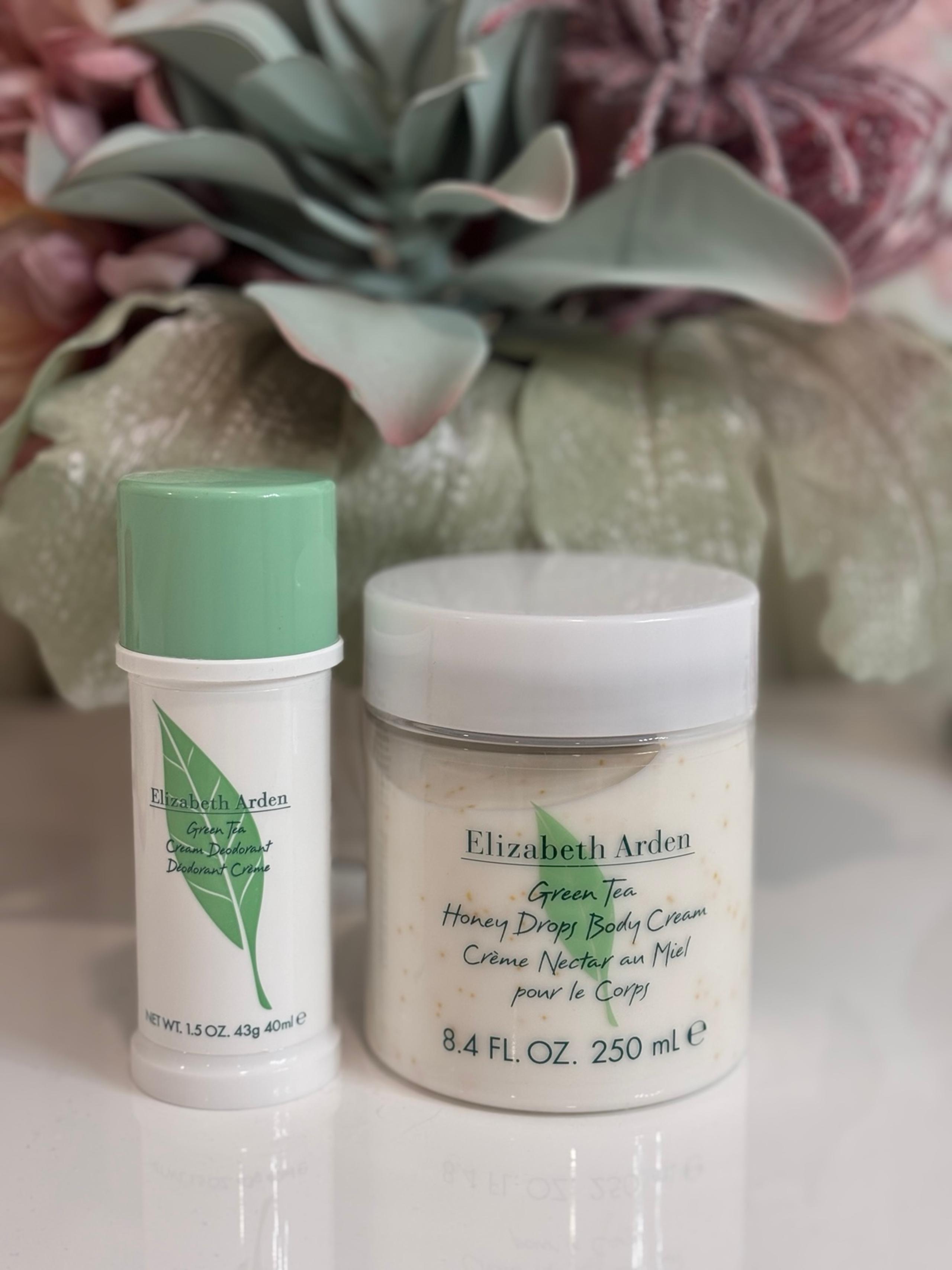 Elizabeth Arden Green Tea Honey Drops Body Cream 8.4oz & Cream Deodorant 1.5oz