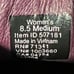 Womens LL BEAN Stone Coast Burgundy Red Comfort Shoes / Size 8.5 Medium