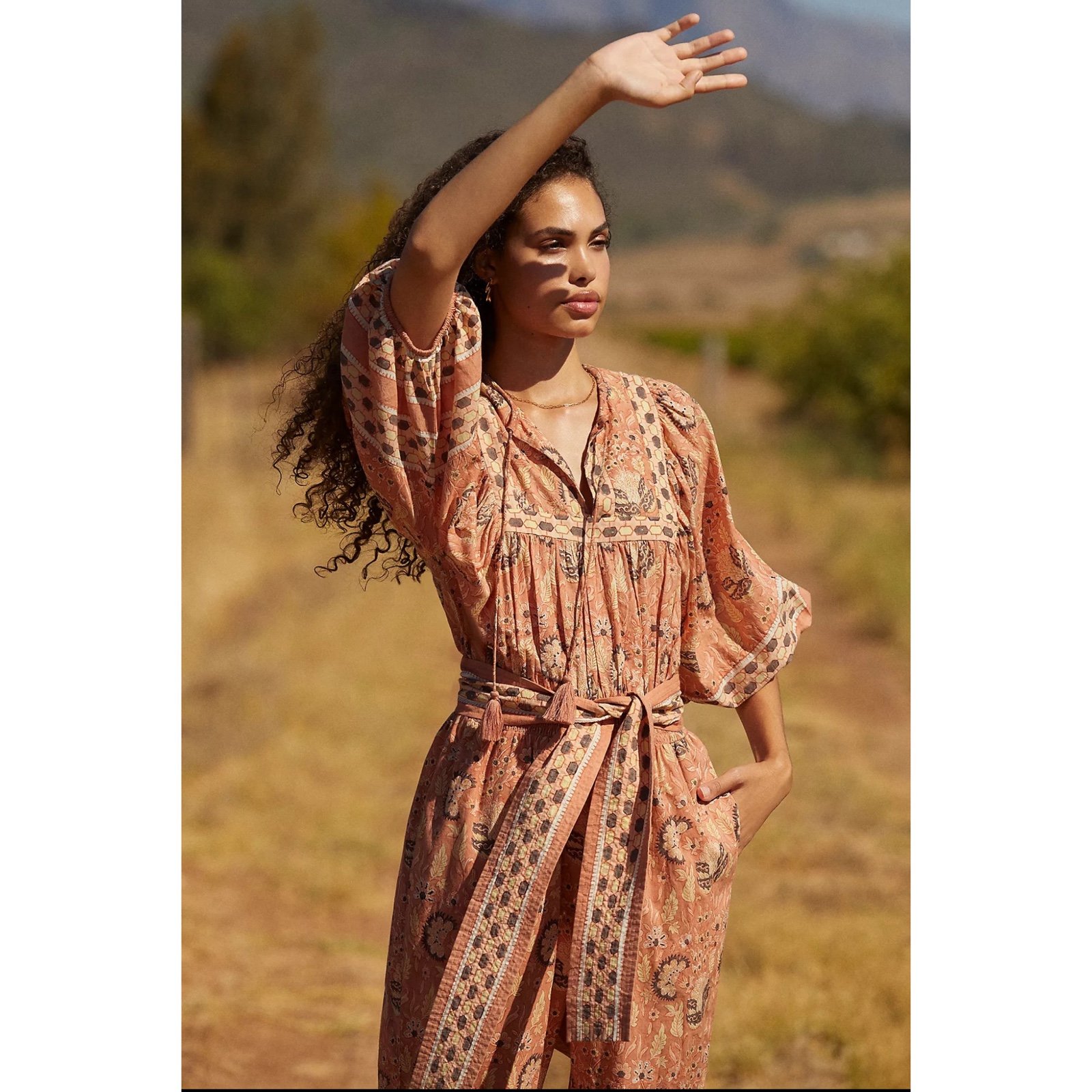 Anthropologie Rare Magdalena Jumpsuit NWT Size XL
