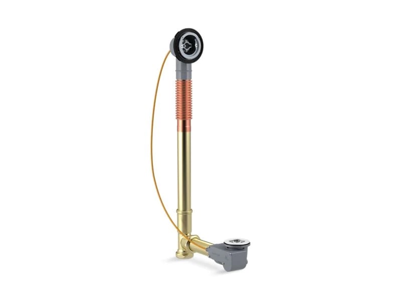 Kohler PUREFLO™ CABLE BATH DRAIN BRASS 45