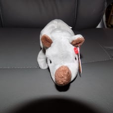 TY ORIGINAL BEANIE BABY SPIKE RHINO