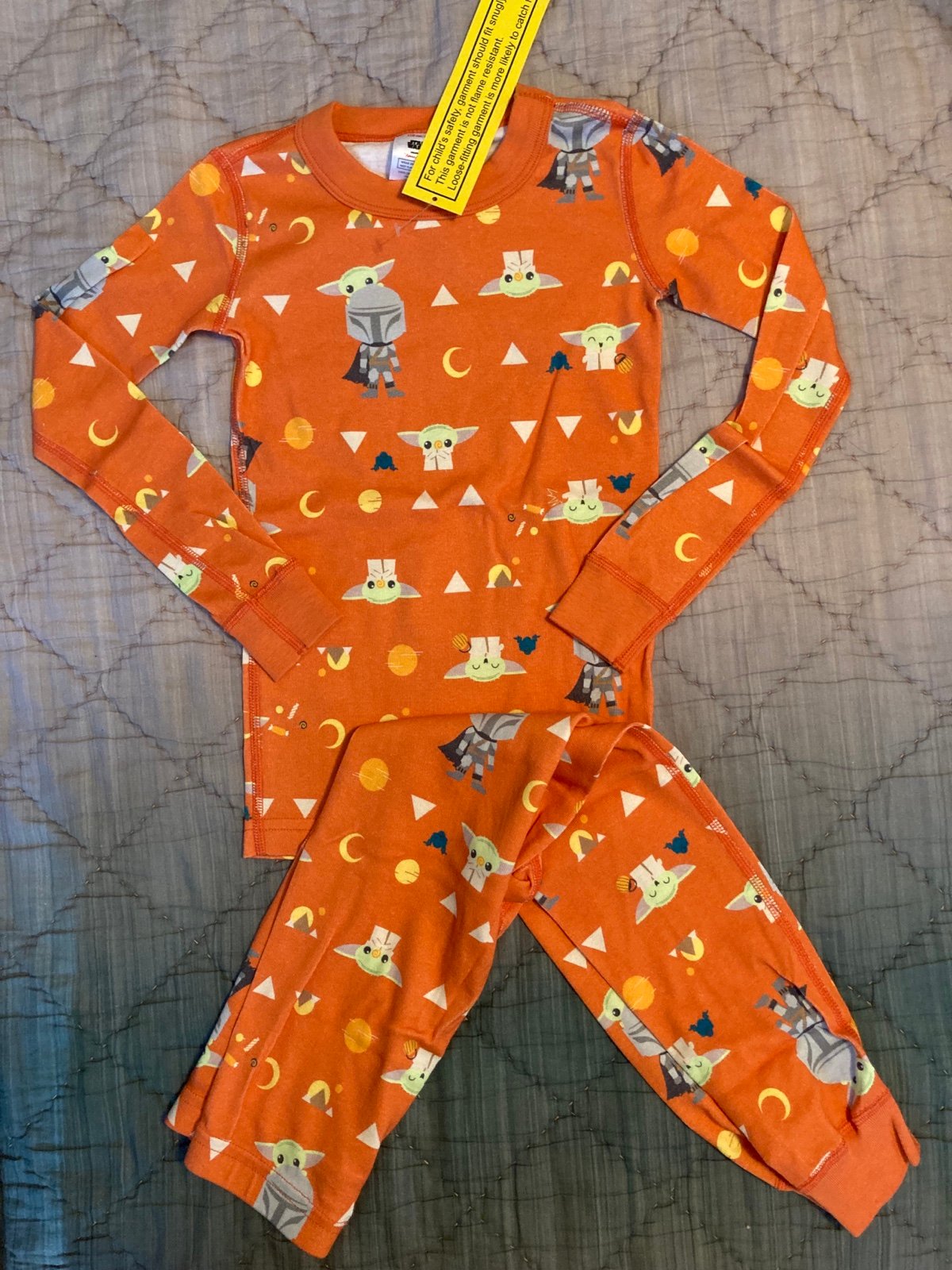 Hanna Andersson baby Yoda pjs