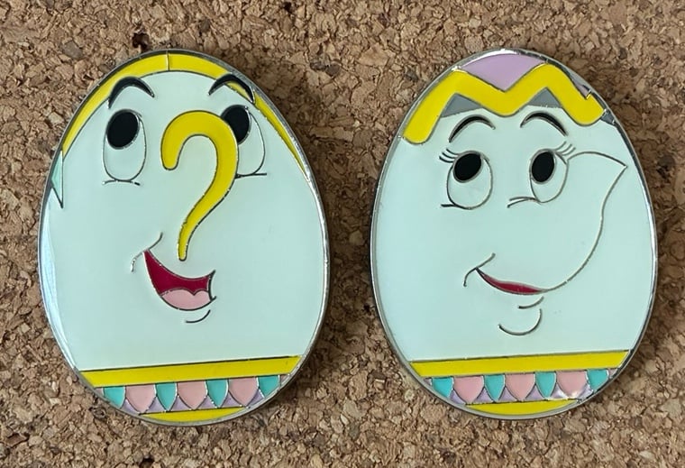 Easter Eggs Mystery Box 2018 - Chip and Mrs Potts - Hong Kong Disneyland