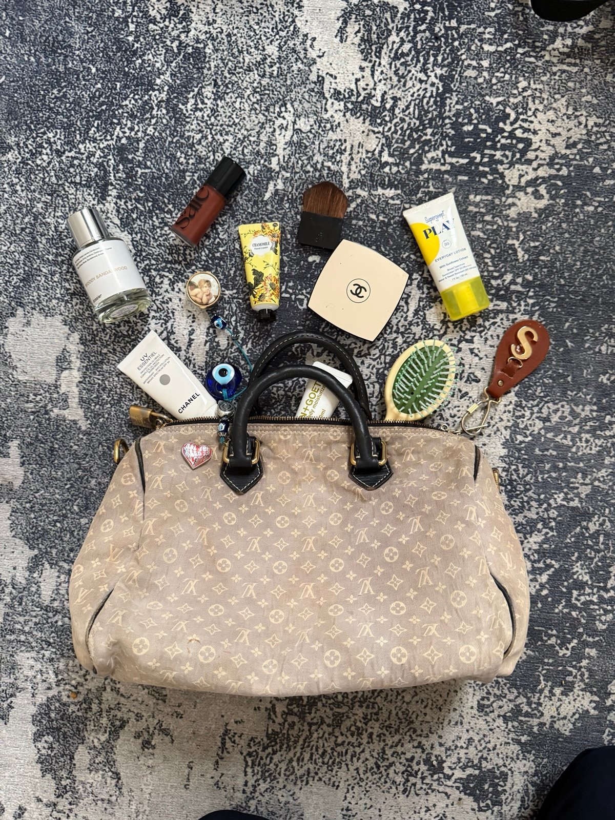Authentic Louis Vuitton Vintage Speedy Encre Idylle