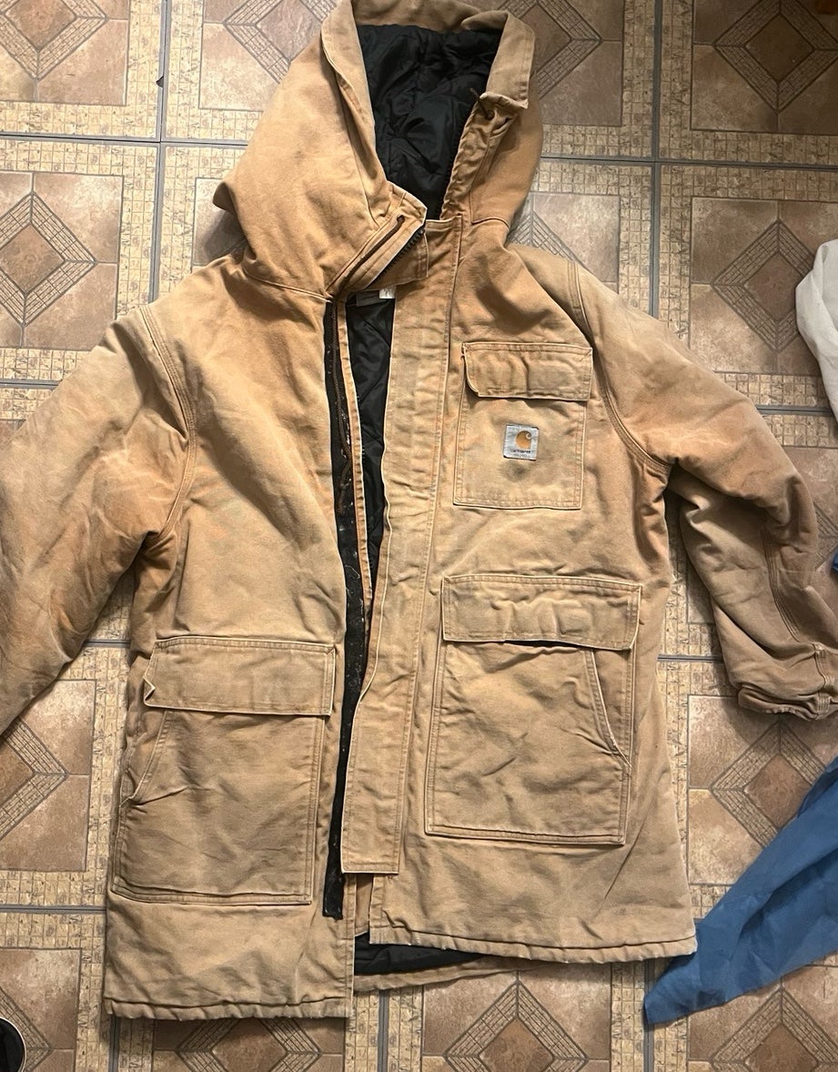 Carhartt jacket with hoodie