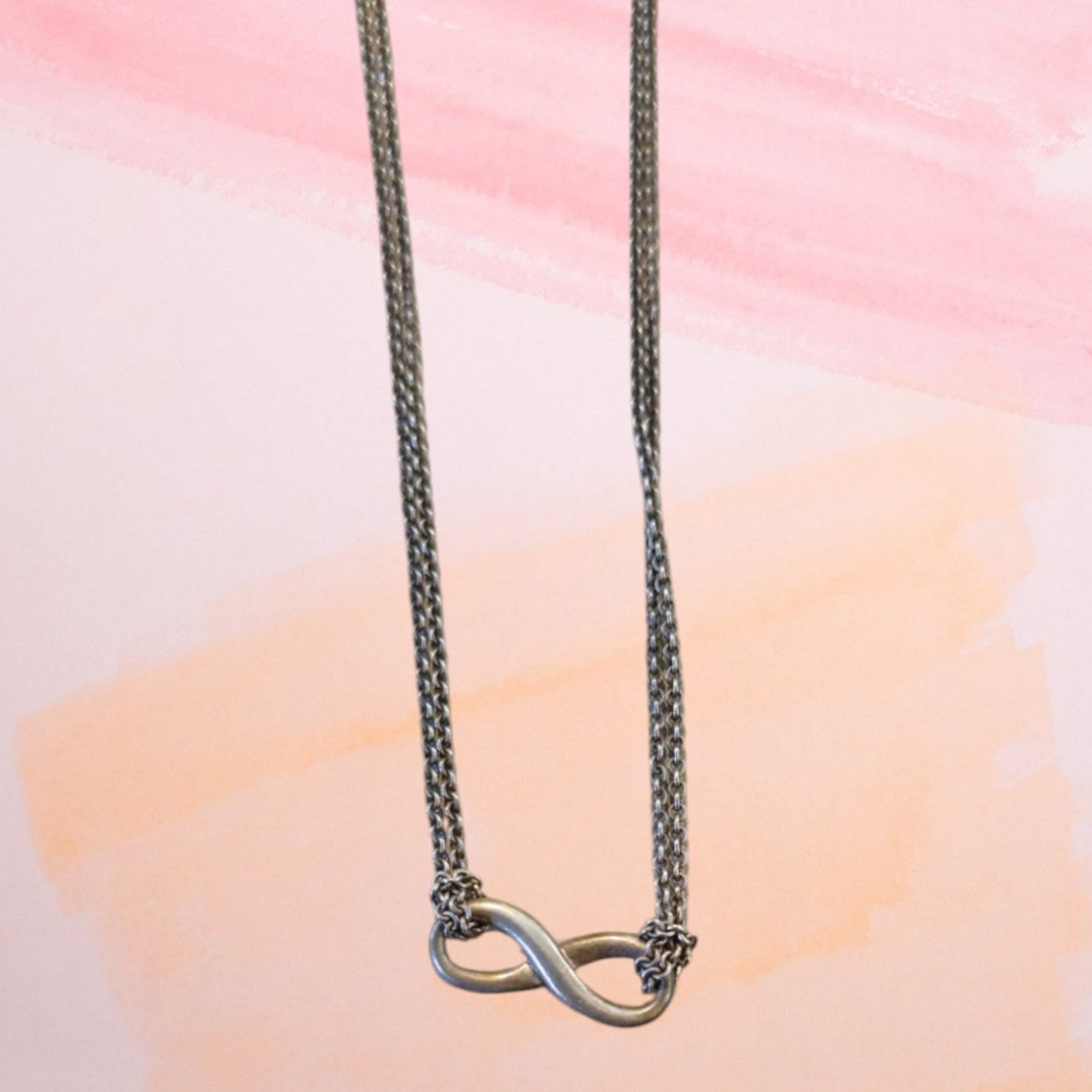 Tiffany & Co. 925 Silver Infinity Necklace