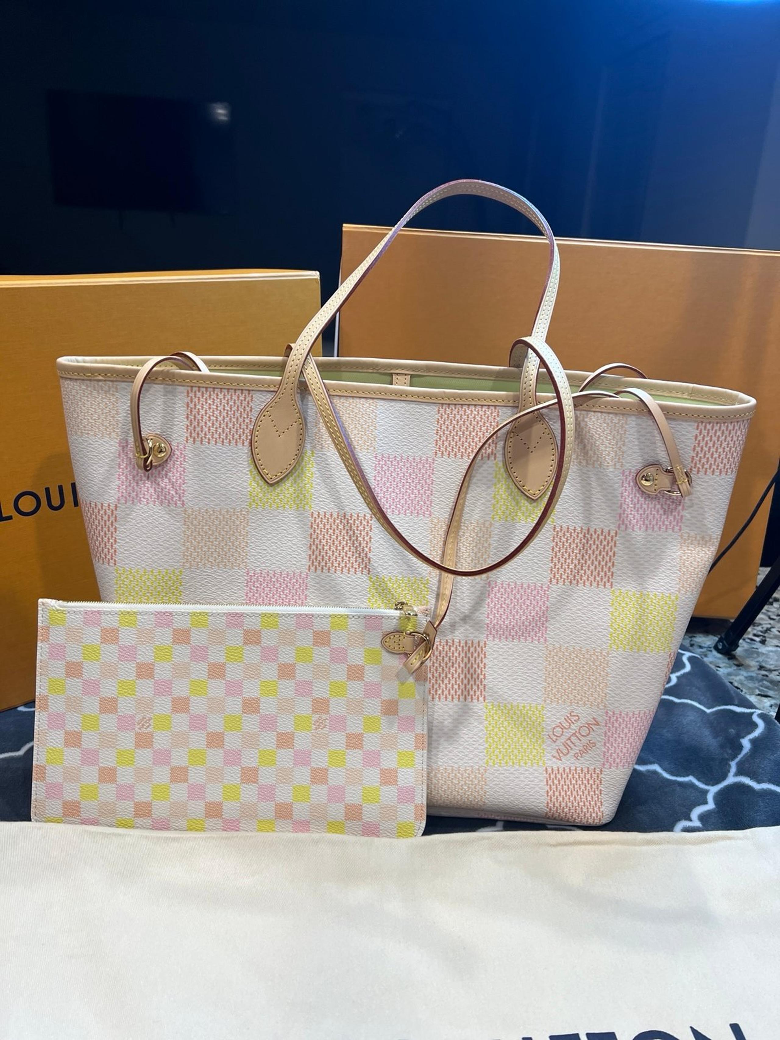 Louis Vuitton NEVERFULL MM DAMIER PECHE
