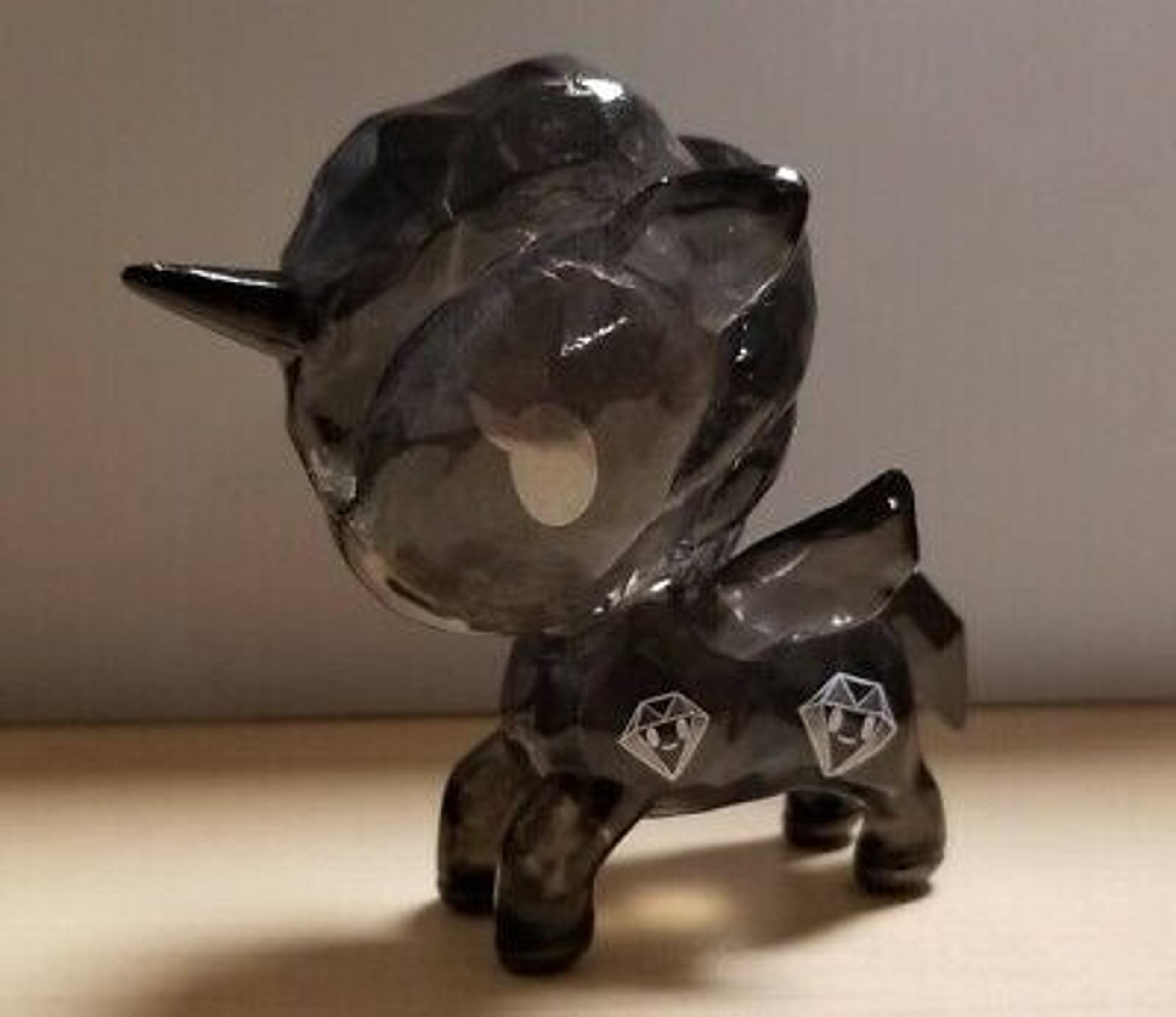 Tokidoki Unicorno Crystal Gem BLACK ONYX Mystical DIAMOND with BOX