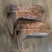 Ariat Crossfire Caliente Western Cowboy Boots Brown Square Toe sz 7.5