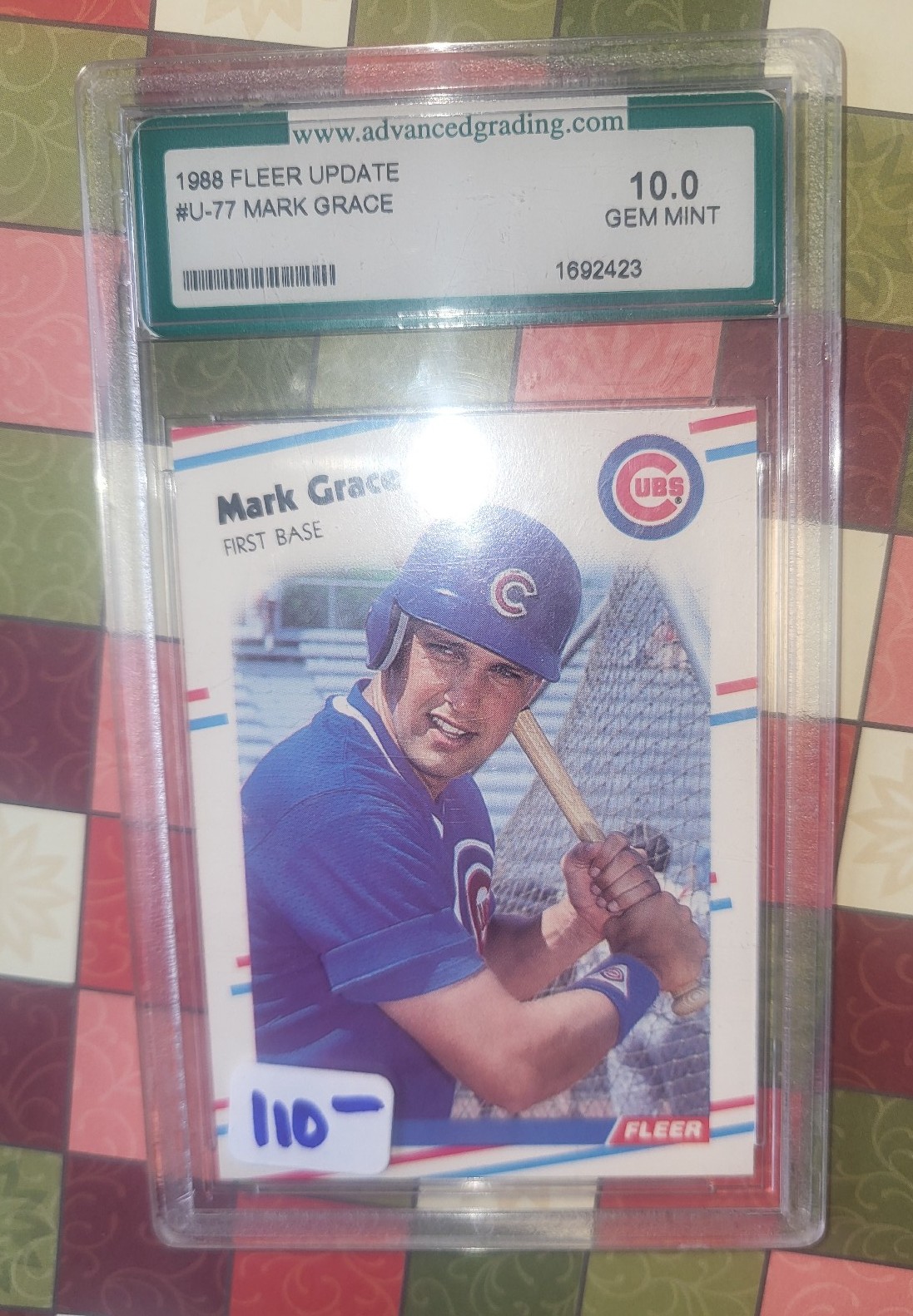 AGS mint 10 baseball card