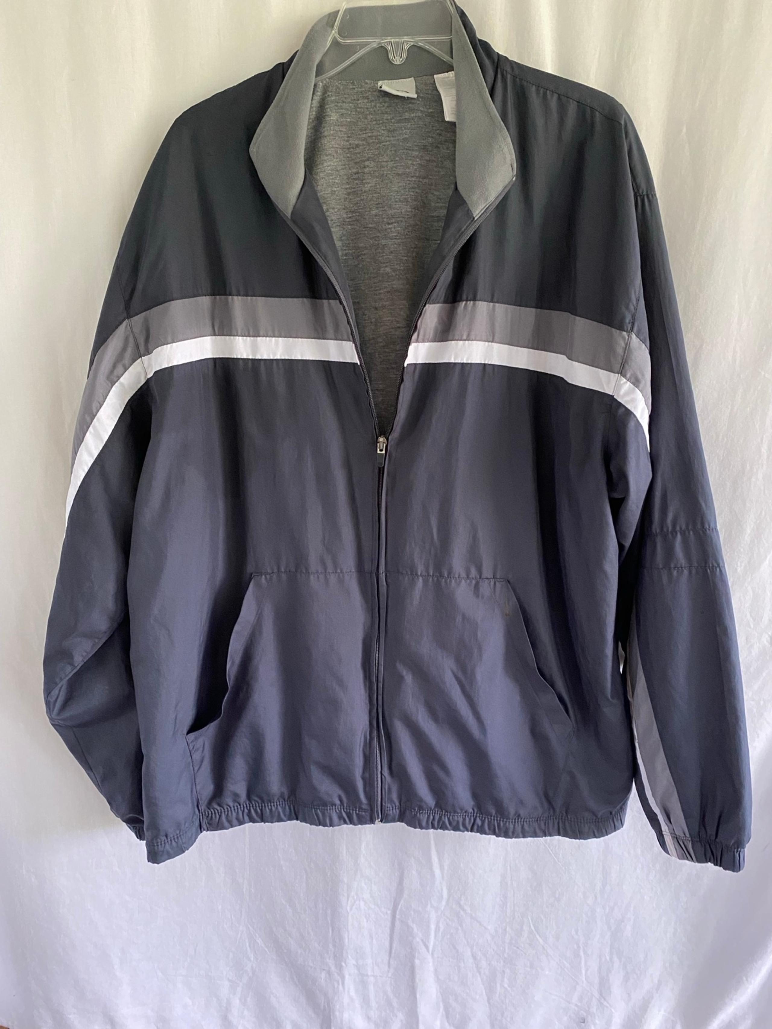 Men’s Large Athletic Works Lined Windbreaker Jacket