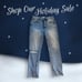 Pistola Charlie Distressed Women’s Jeans 24 Frayed Ankle Denim Pants EUC