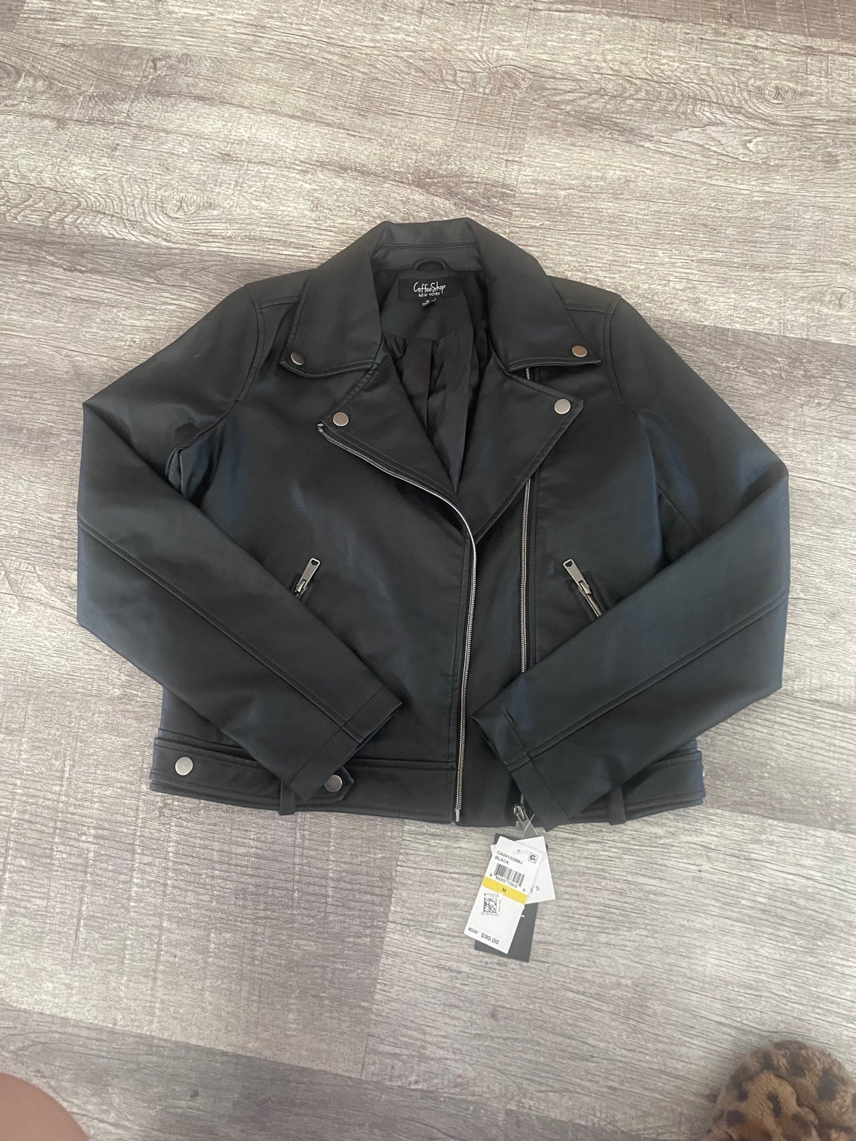 Faux Leather Jacket
