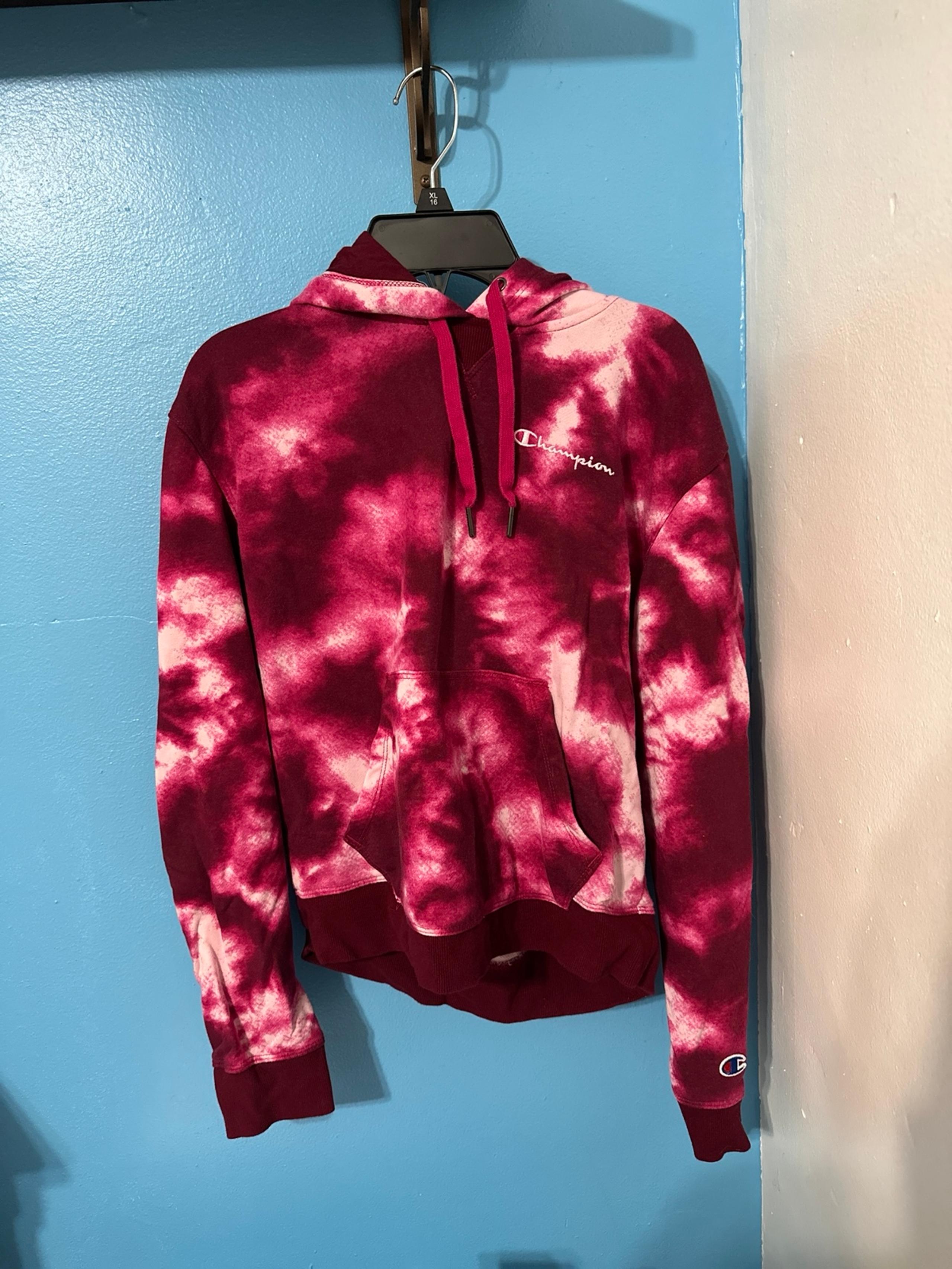 Champion French Terry Hoodie pink and blue