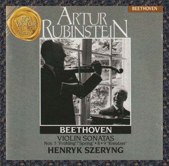 Beethoven / Arthur Rubinstein, Henryk Szeryng – Violin Sonatas Nos. 5 CD NEW