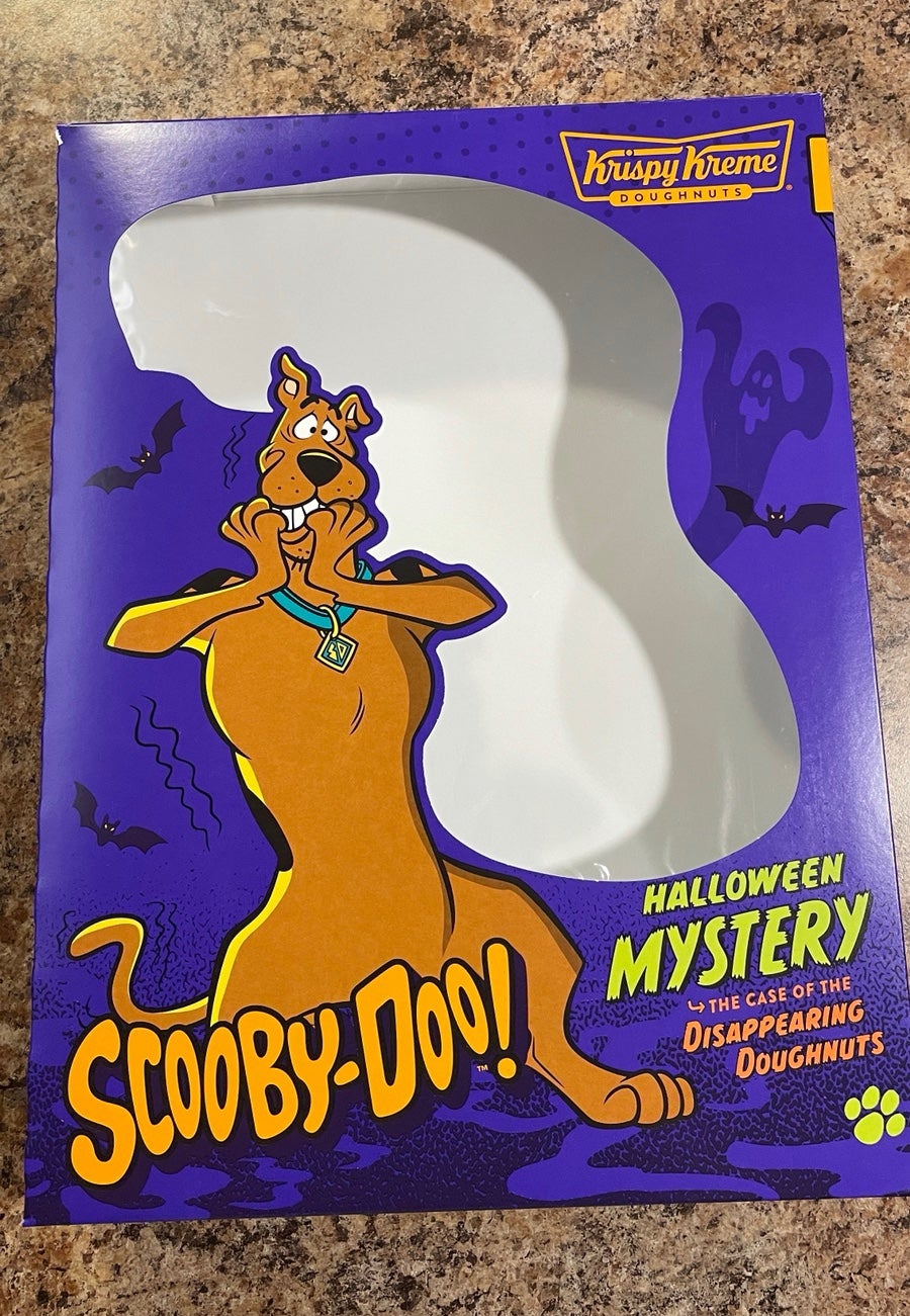 Limited Edition Scooby Doo Krispy Kreme Box (NEW)