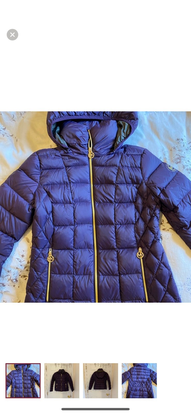Michael Kors puffer jacket xs