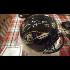 Full Size Helmet Signed by Dennis Pitta