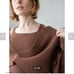 quui / 2way set knit / brown