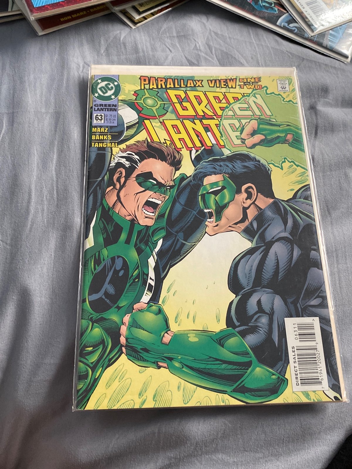 Green lantern comic book