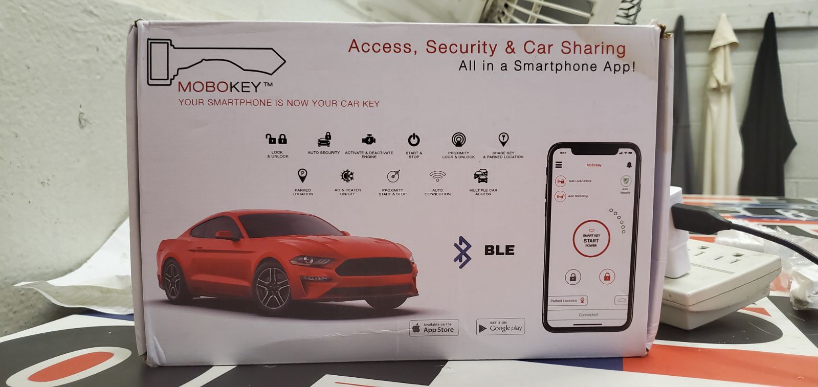 Access, Security & Car Sharing all on app.