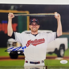 Shane Bieber Autograph Photo