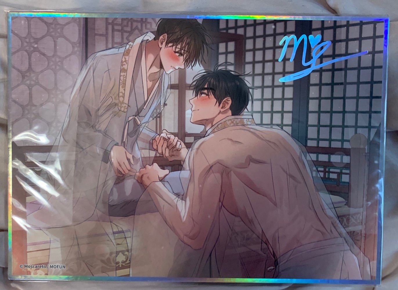 Whispers Through the Willows BL Manhwa Art Board