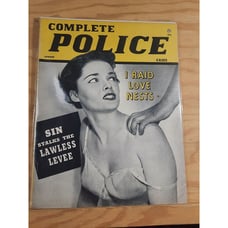 Vintage Complete Police Cases Magazine I Raid Love Nests Original Publication Vo