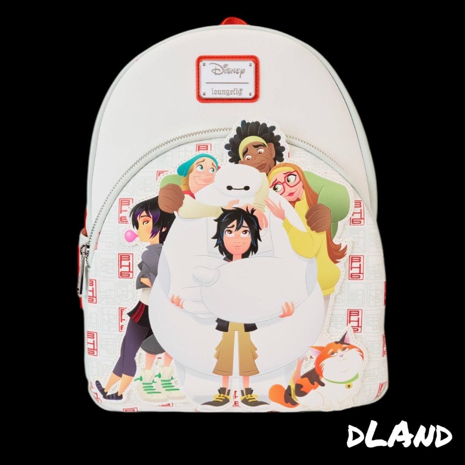 Loungefly Disney Big Hero 6 10th Anniversary Baymax Gang Mini Backpack