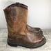 Wolverine 2066 Saturn Motorcycle Biker Riding Leather Pull-On Boots Size 9