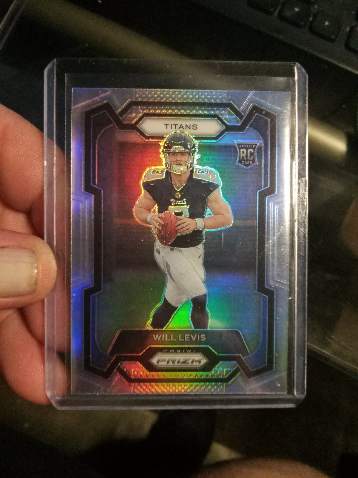 2023 Prizm Football Will Levis Rookie Silver Prizm