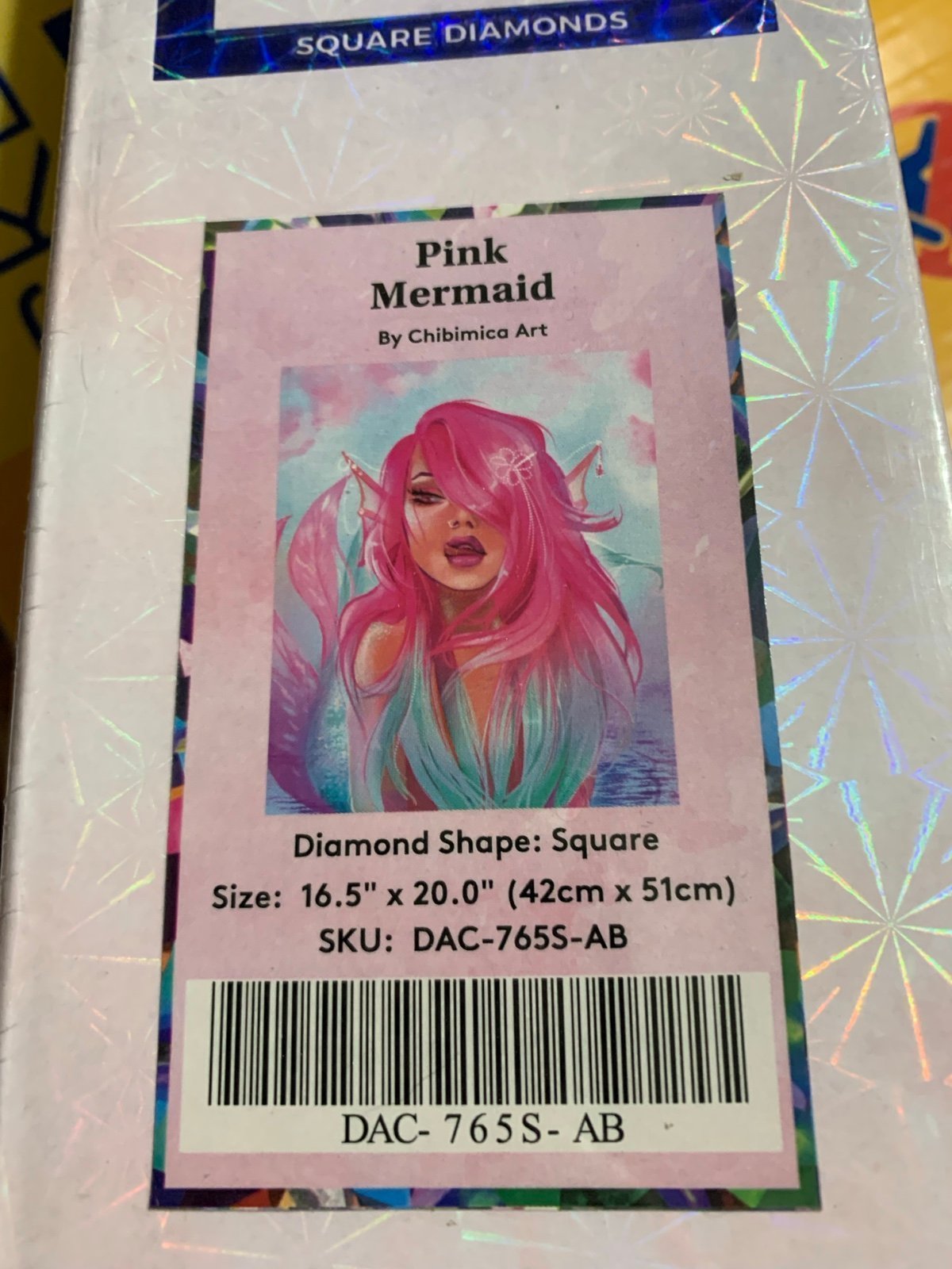 4TH OF JULY SALE DAC- Pink Mermaid - factory sealed