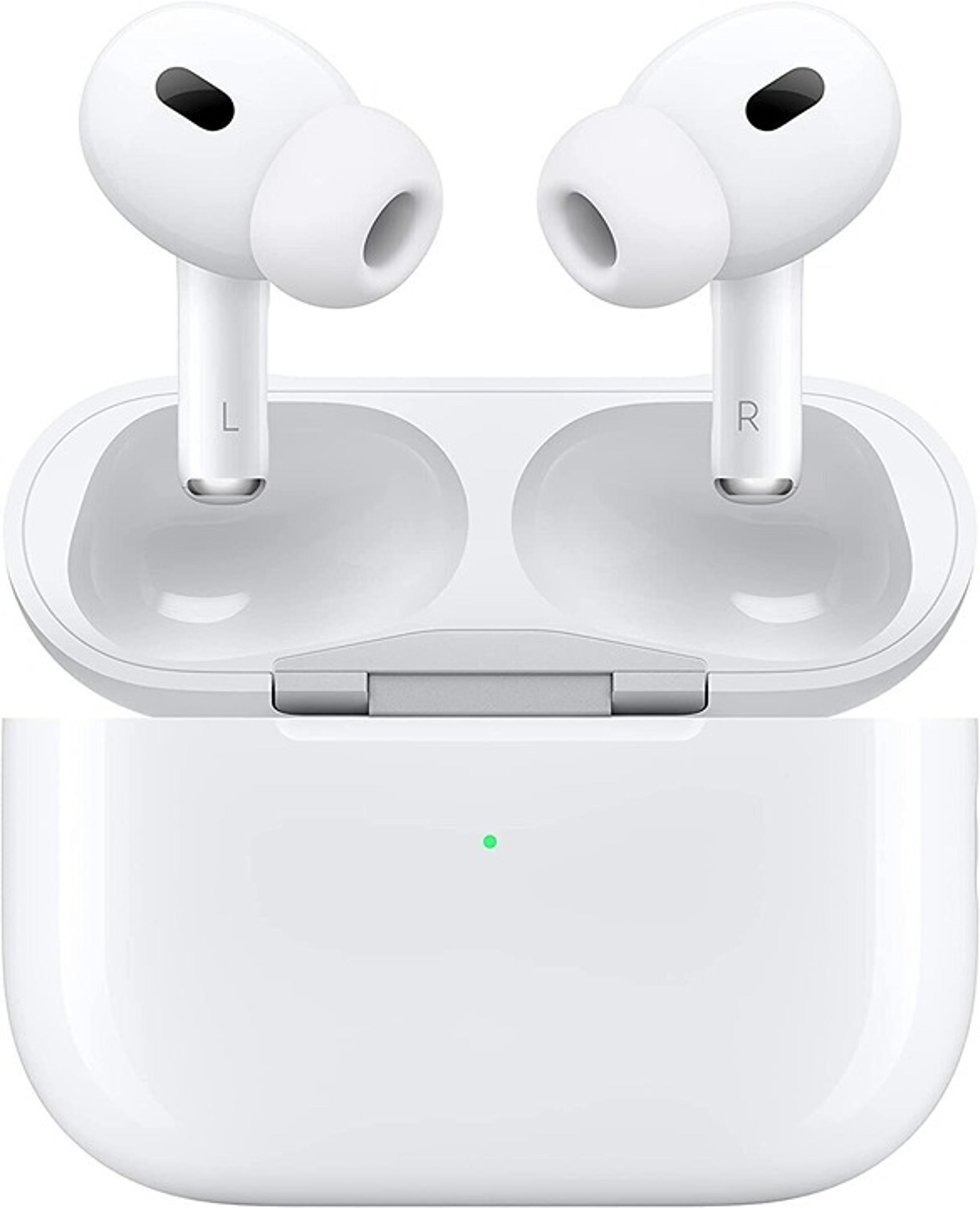 Apple AirPods Pro 2nd Generation with MagSafe Wireless Charging Case - White