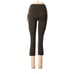 LULULEMON ATHLETICA Dark Olive Run On Crop Leggings - US 6