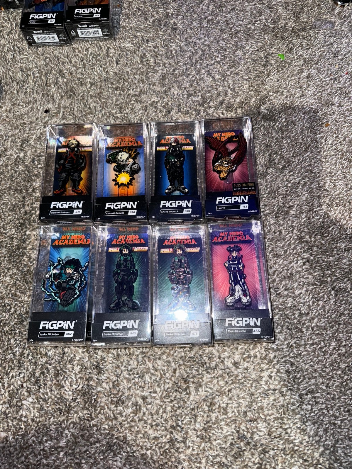 My Hero Figpins Deku chase