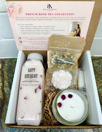 New Happy Birthday Gift Basket, Gift Baskets for Women Birthday