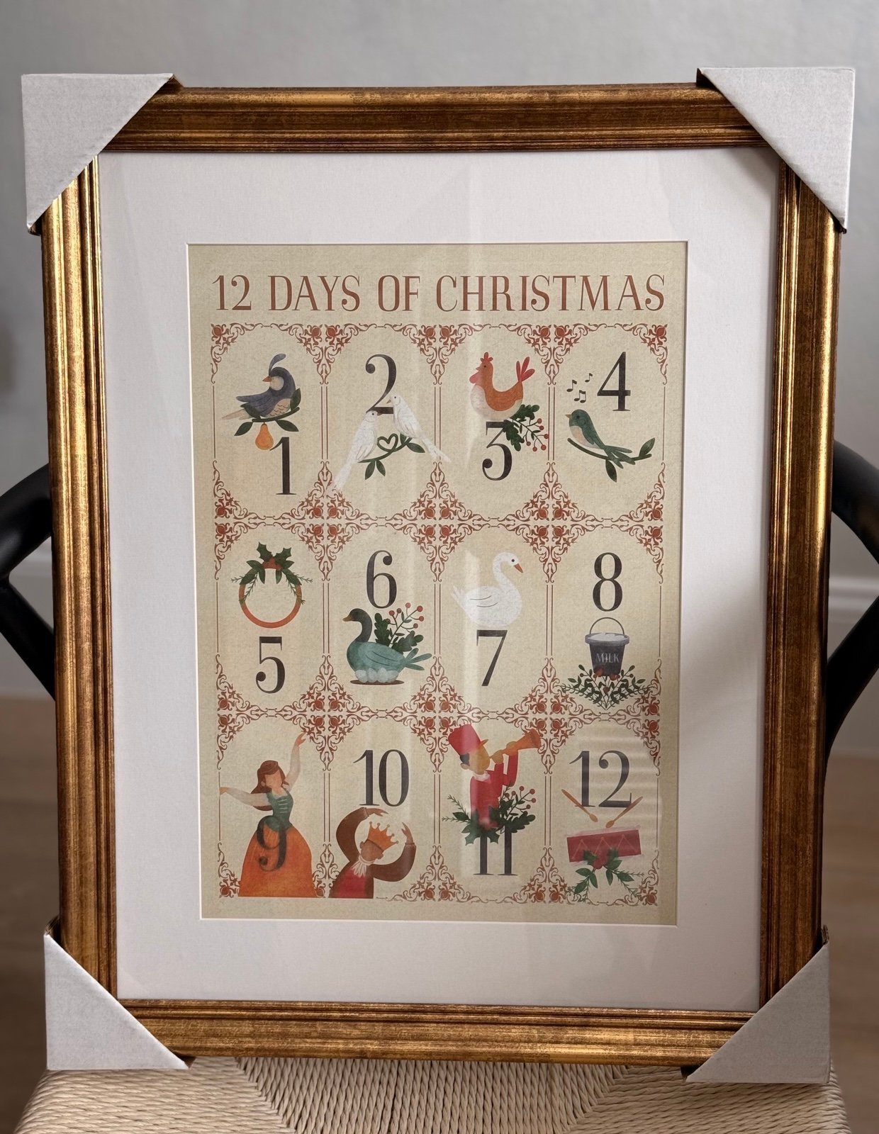 16 x20 12 Days of Christmas Framed Wall Art Print Threshold w/ Studio McGee