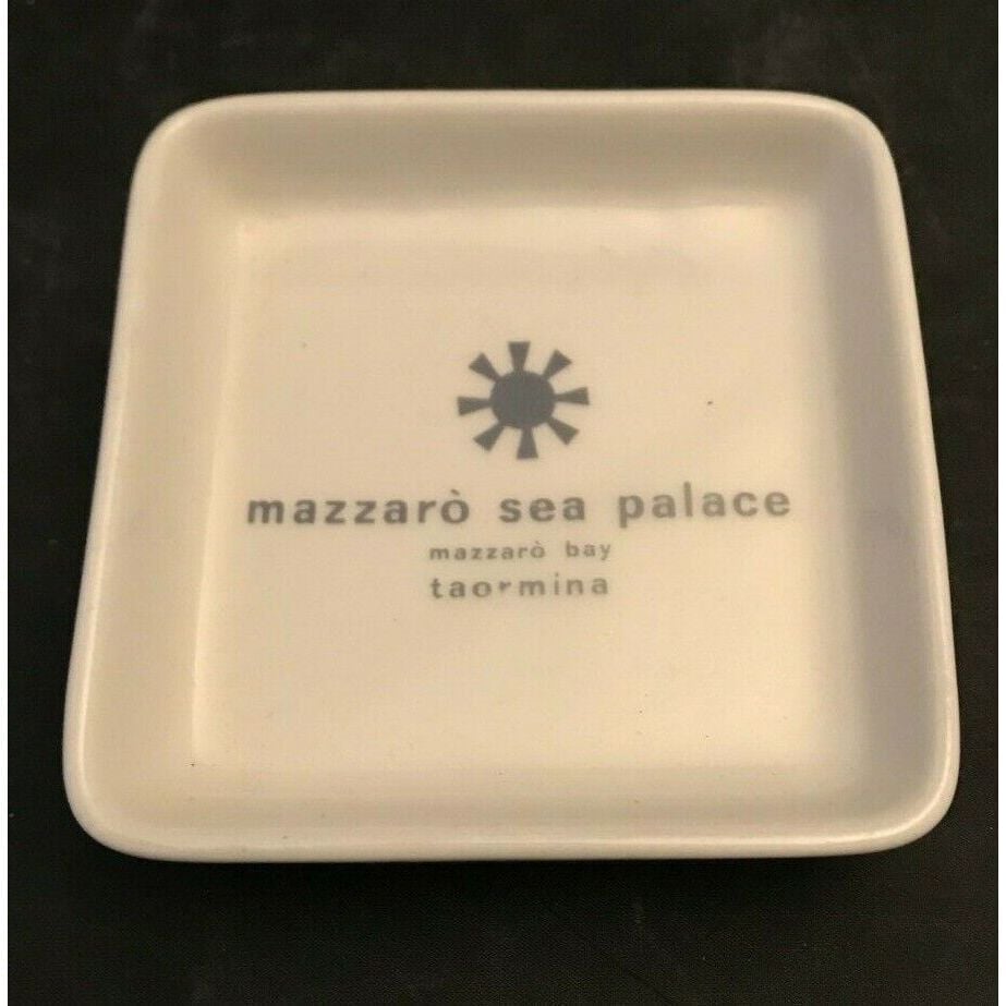 MAZZARO SEA PALACE SOUVENIR SOAP DISH BY RICHARD GINORI PORCELIN