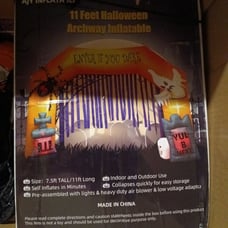 halloween inflatable 11ft Long