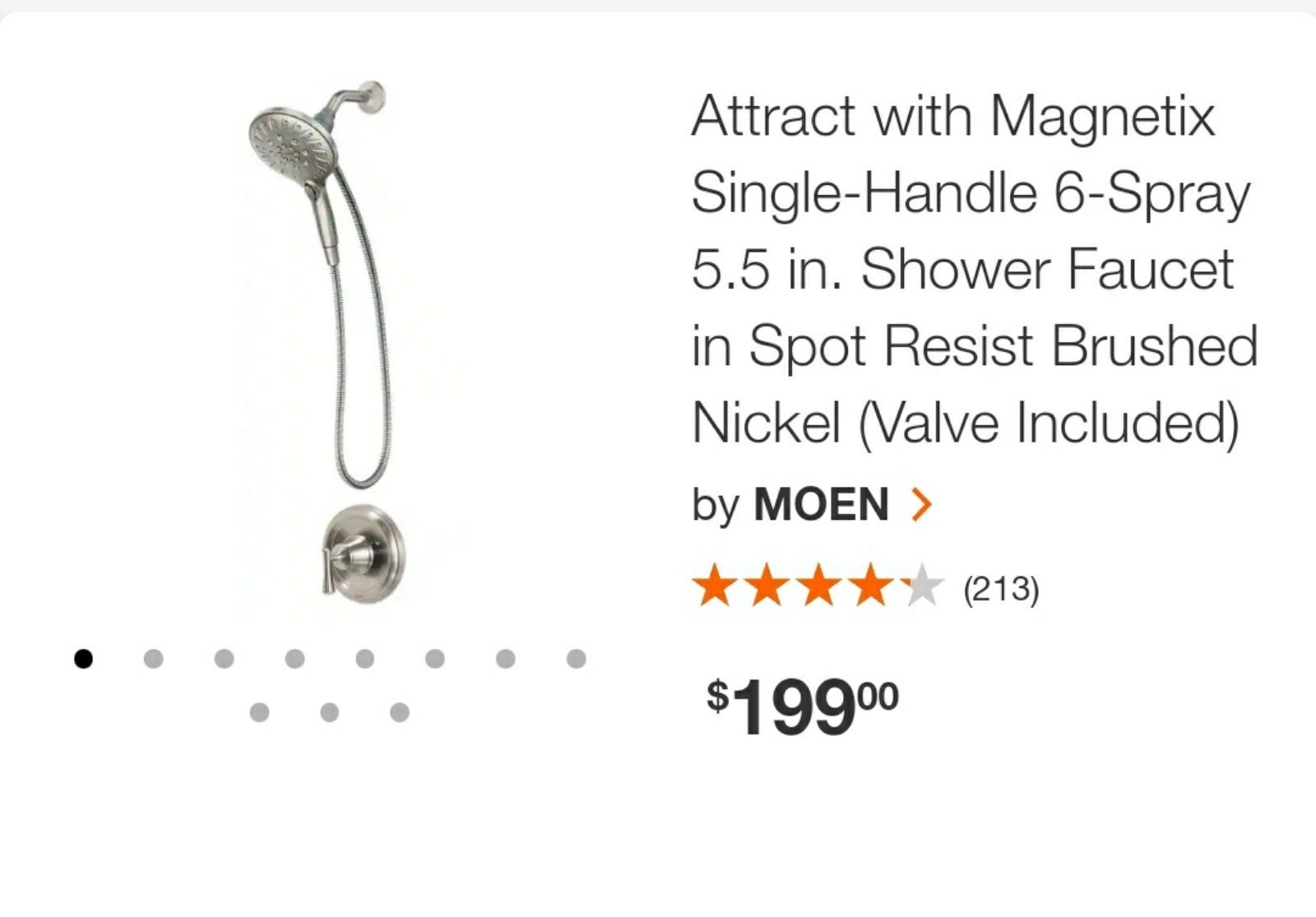 shower faucet