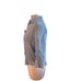 Women XS L'Agence Light Blue Button-Down 100% Silk 3/4 Sleeve Dress Shirt Top