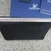 Swarovski Black Pony Hair Leather Card Holder Wallet With Swarovski Crystals