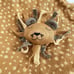 Smallstuff Knit Lion Lovey Brown Yellow Baby Soother 14” Plush Security Blanket