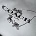 Coach silver horse and carriage adjustable bracelet