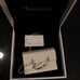 BREUNING 14K White Gold Hoop Earrings