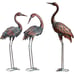 Outdoor Garden Crane Statues and Sculptures Metal Yard Art Sculptures