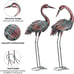 Outdoor Garden Crane Statues and Sculptures Metal Yard Art Sculptures
