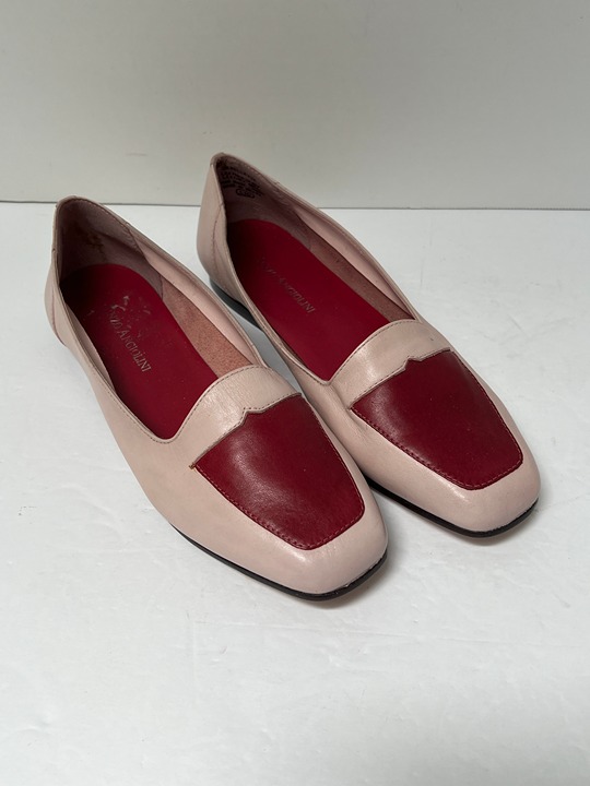 Enzo Angiolini Leather Flats Mercari