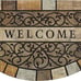 Durable Welcome Door Mats, 24 x36 Heavy-Duty Large Welcome Mats for Front door
