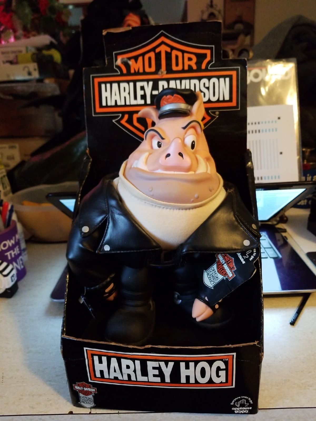 Harley-davidson Harley Hog toy.